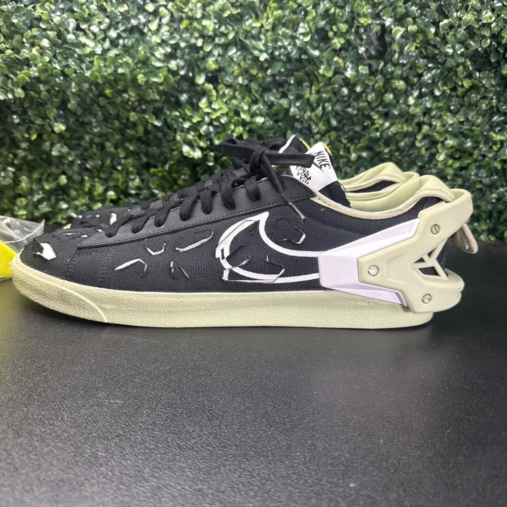 Nike Blazer  US 13 Men's Black/White/Green Retro Collab Acronym - DO9373 001
